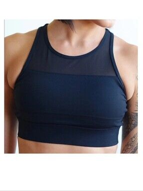 Zyia Active All Star Sports Bra in Navy Blue